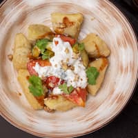 Салат с баклажанами для фуршета в Алматы, кейтеринг